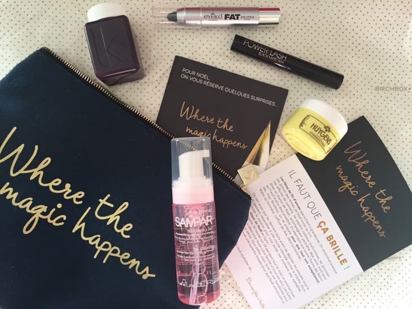 Where the magic happens (Birchbox &#8211; décembre 2014)