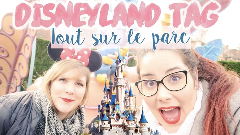 Disneyland TAG + Disney Challenge avec Rose Poudré