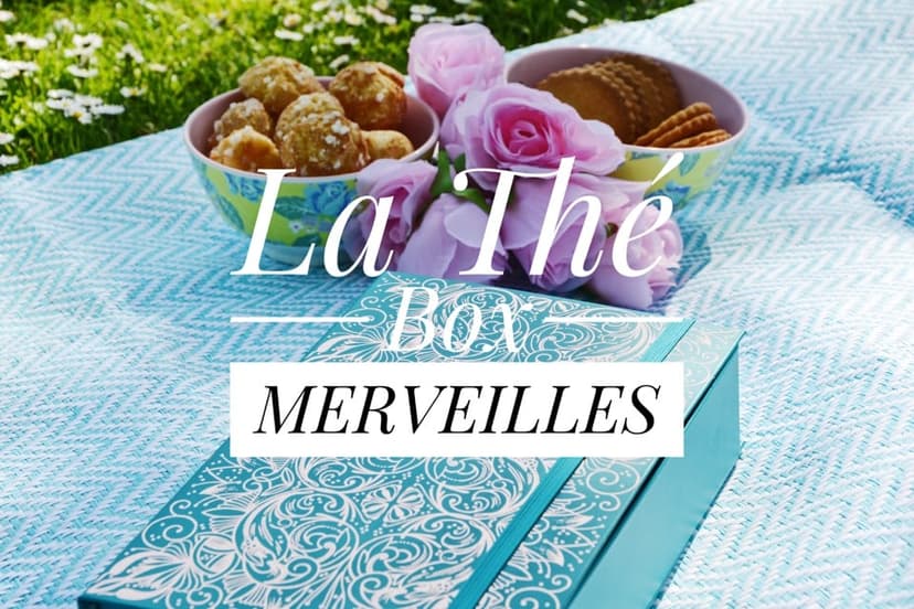 La Thé Box (mai 2017 &#8211; Merveilles) avec deux abonnées.