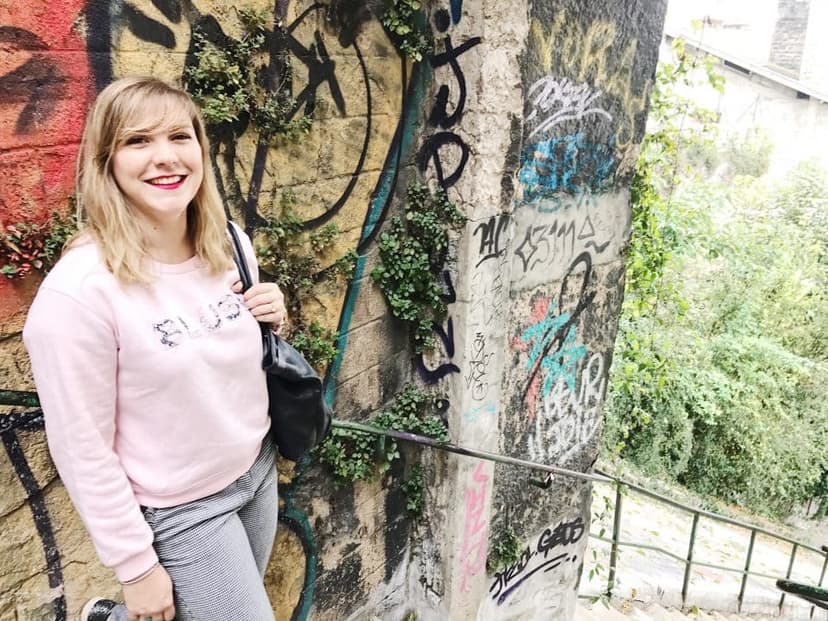 Mon pull &#8220;Blush&#8221; Claudie Pierlot et les graffitis lyonnais