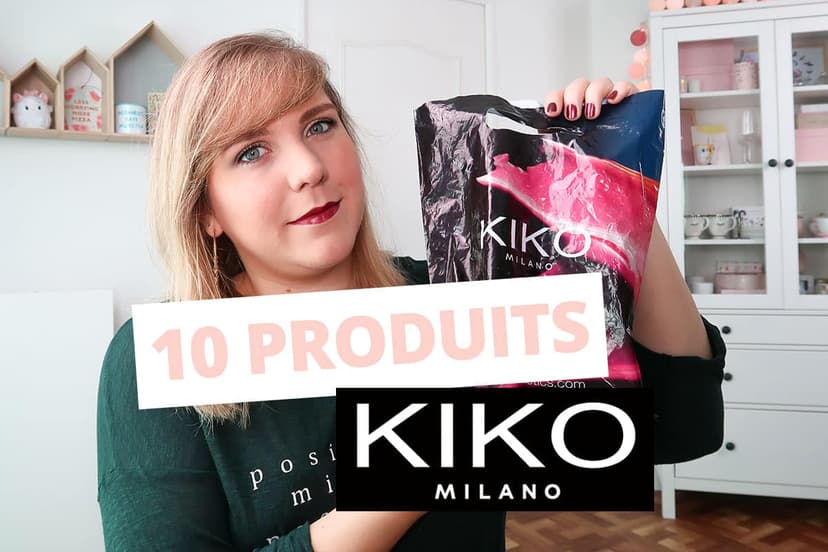 J&#8217;ai testé 10 produits KIKO MILANO