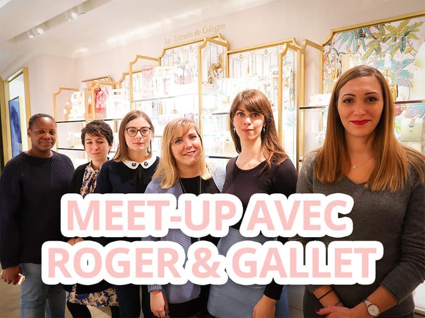 Mon MEET-UP avec ROGER &#038; GALLET (+ concours de Noël)