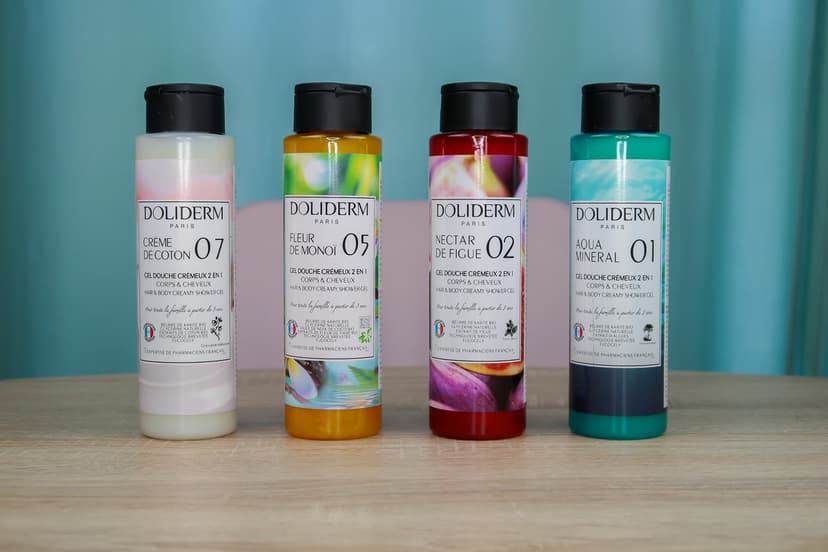 J&rsquo;ai testé et adopté les gels douche crémeux DOLIDERM &#8211; Leader Santé