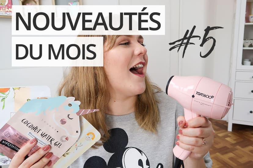 Masque licorne et sèche-cheveux rose : les nouveautés du mois #5