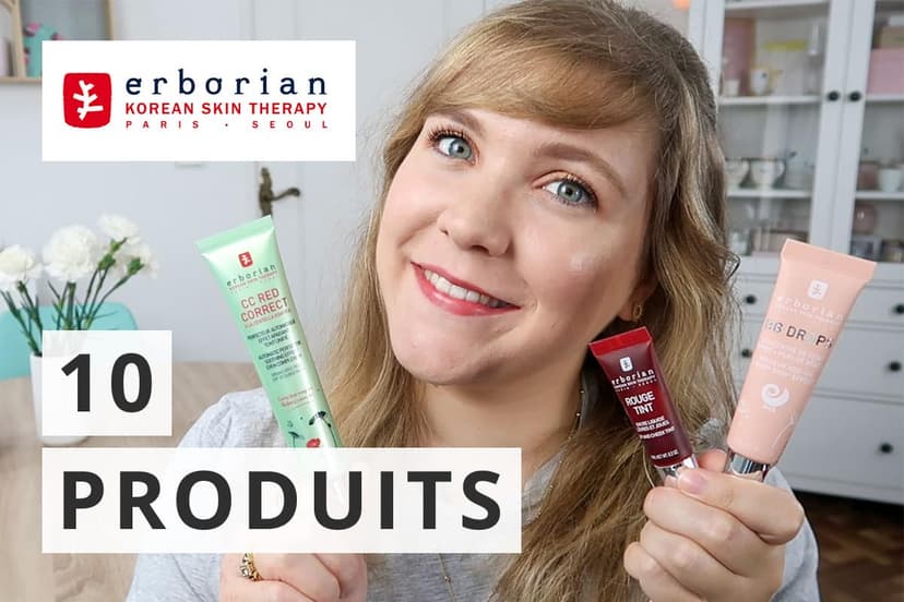 J’ai testé 10 produits Erborian (concours)