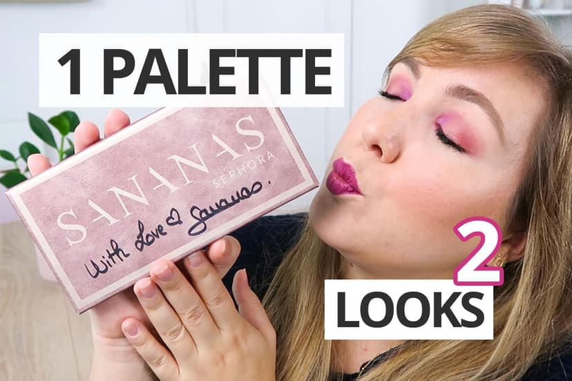SANANAS x SEPHORA COLLECTION : 1 palette – 2 looks (concours)