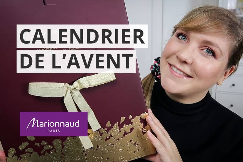 UNBOXING : le calendrier de l’avent Marionnaud maquillage 2019